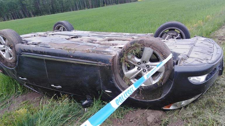 Οδηγός καταγράφει το ατύχημά του!